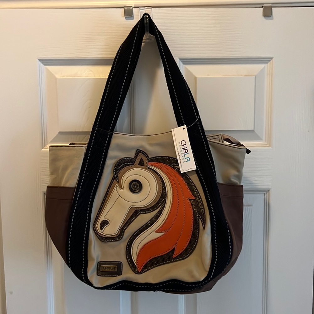 Chala new with tag horse design purse/tote